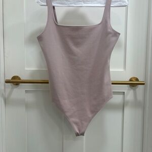 Express tank top bodysuit -  Blush Pink